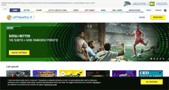 Desktop Screenshot of lottomatica.it